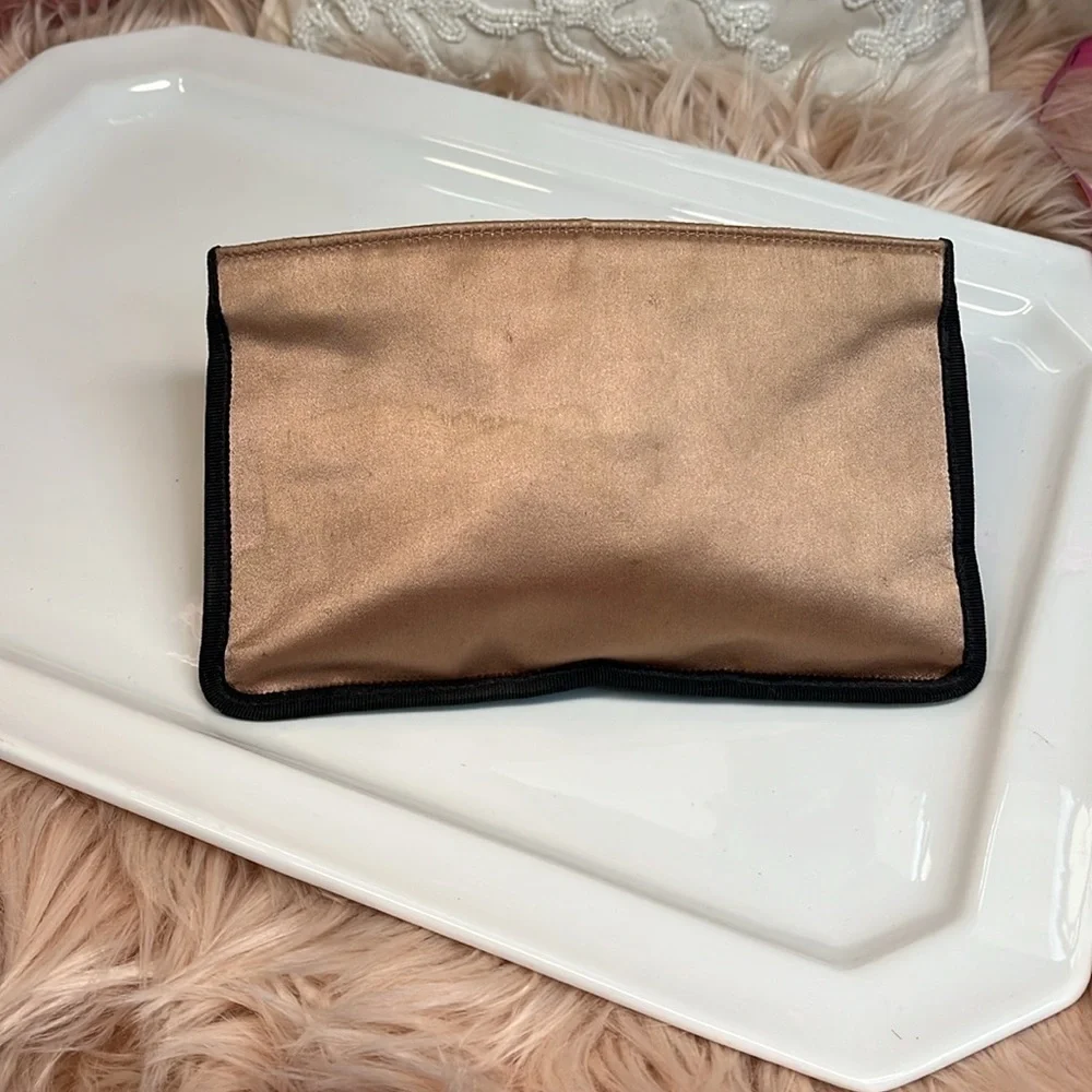 CHANEL SATIN MAKEUP BAG